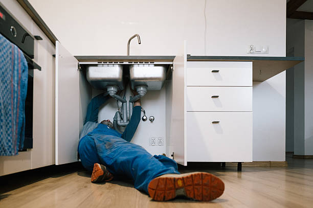 Professional Plumbing technician working in Avilla, IN